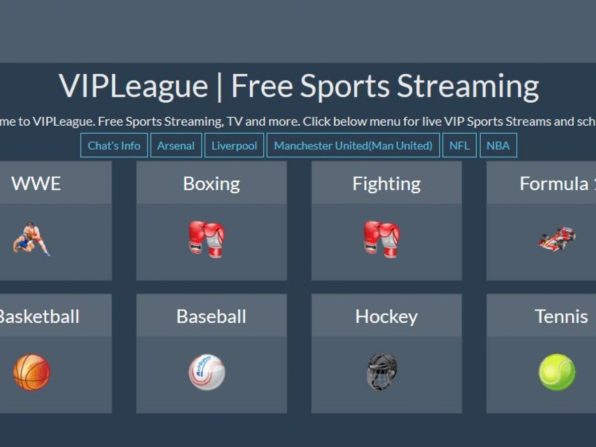 vip free sports streaming sites