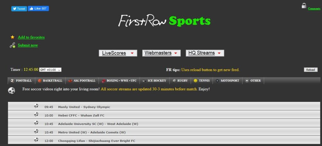 firstrowsports