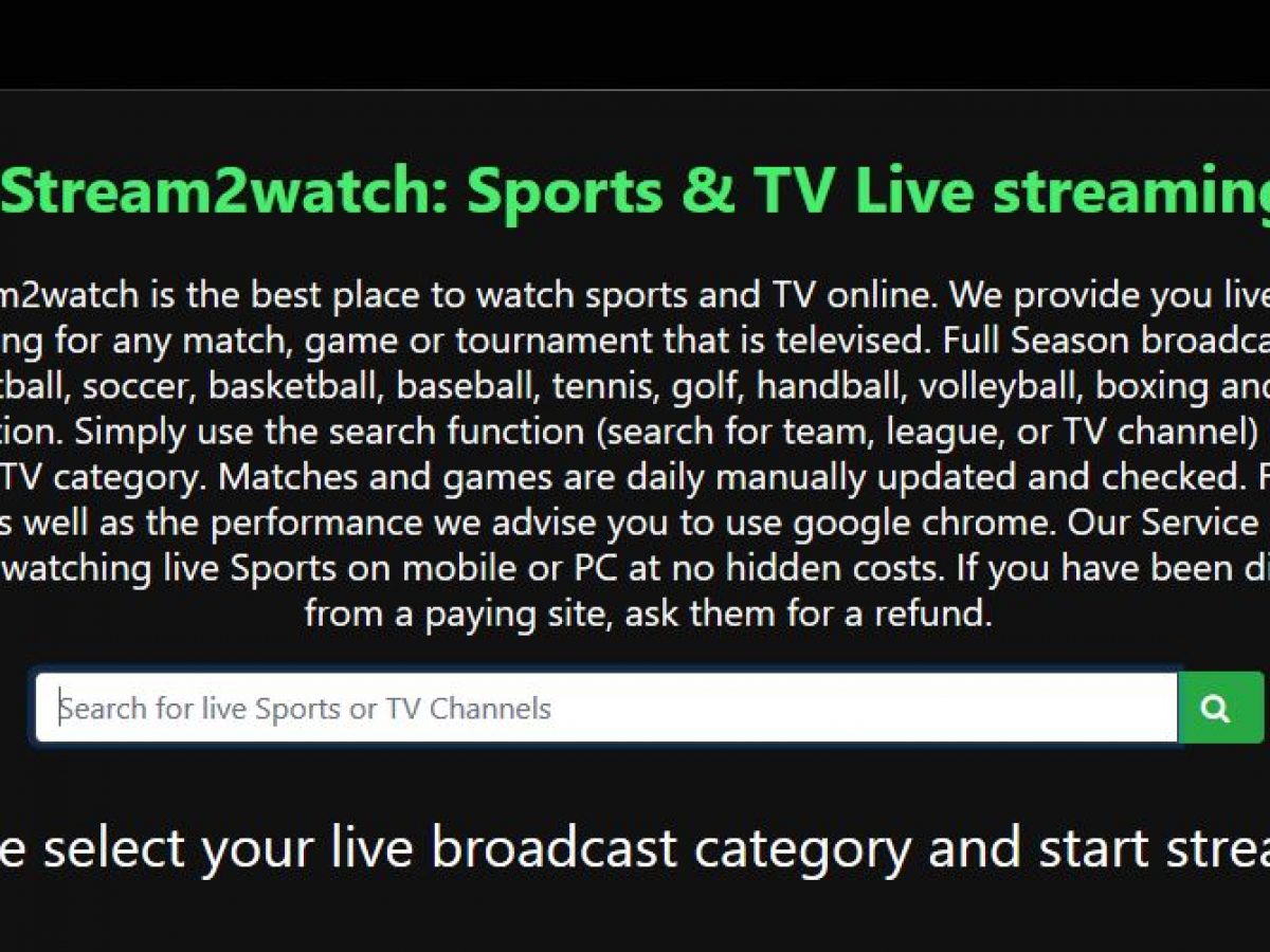 stream2watch app android