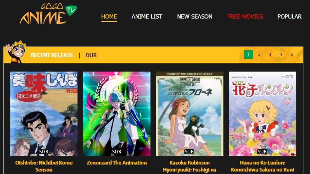 GogoAnime: Top 5 Alternatives FOR Anime Streaming Sites - MySportDab