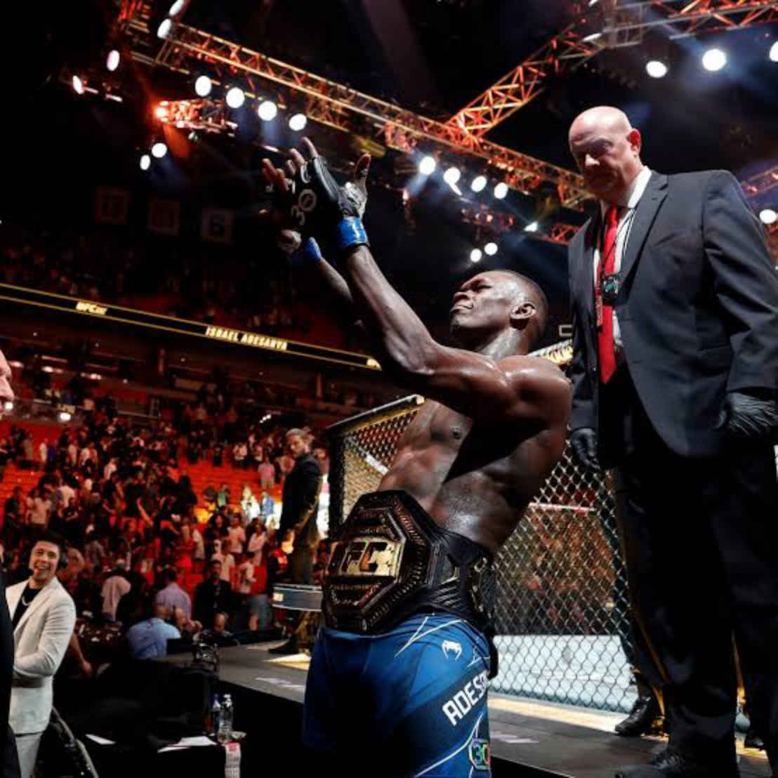 Adesanya UFC Career 