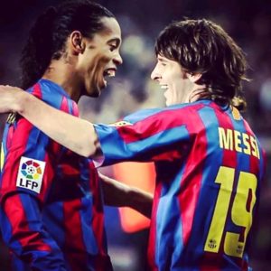 Ronaldinho Messi