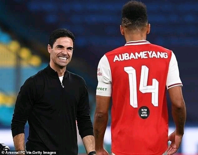 Arteta Aubameyang