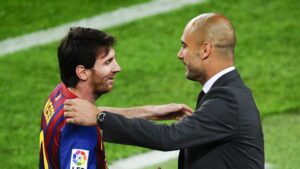 Lionel Messi Pep Guardiola