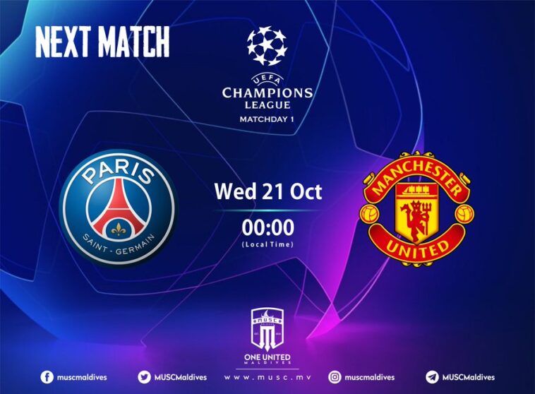 PSG Vs Manchester United: (Match Preview, Line-up, Team News, UCL