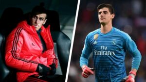 Gareth Bale Thibaut Courtois