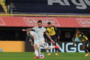 Lionel Messi Argentina Ecuador 