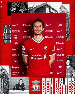 Ben Davies Liverpool