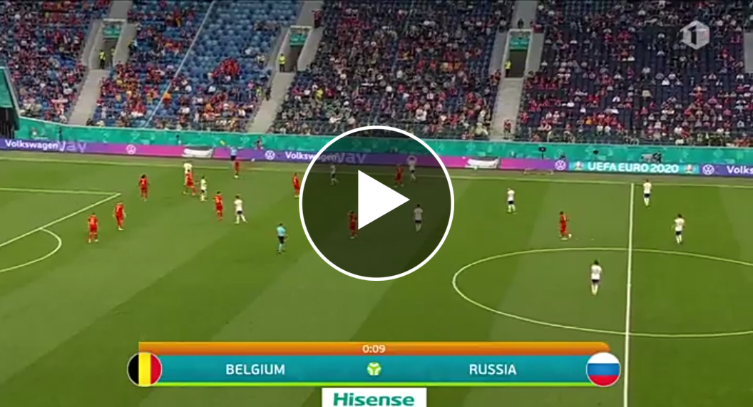 Russia vs belgium euro 2020