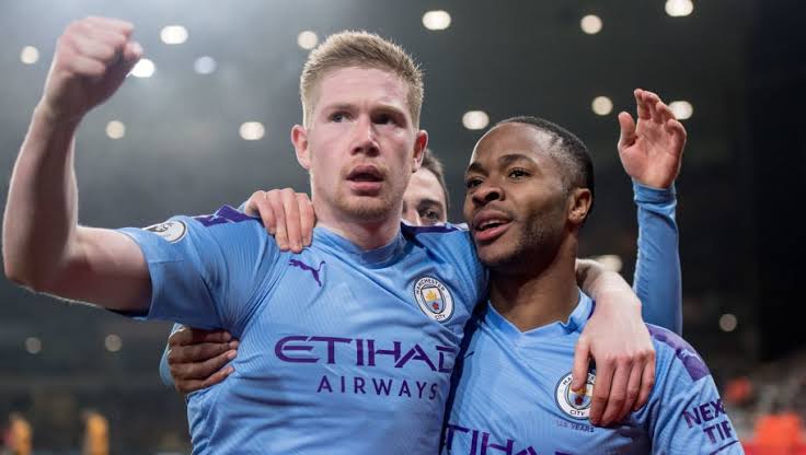 De Bruyne Raheem Sterling