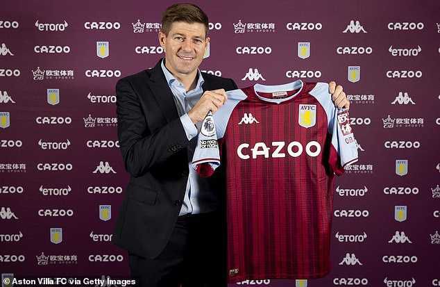 Steven Gerrard Aston Villa