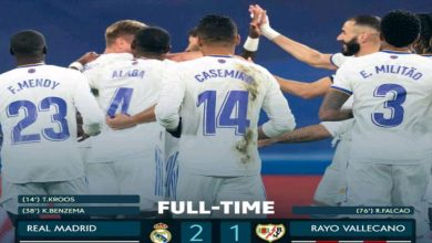 Real Madrid FT: Real Madrid 2-1 Rayo Vallecano, Kroos And Benzema
