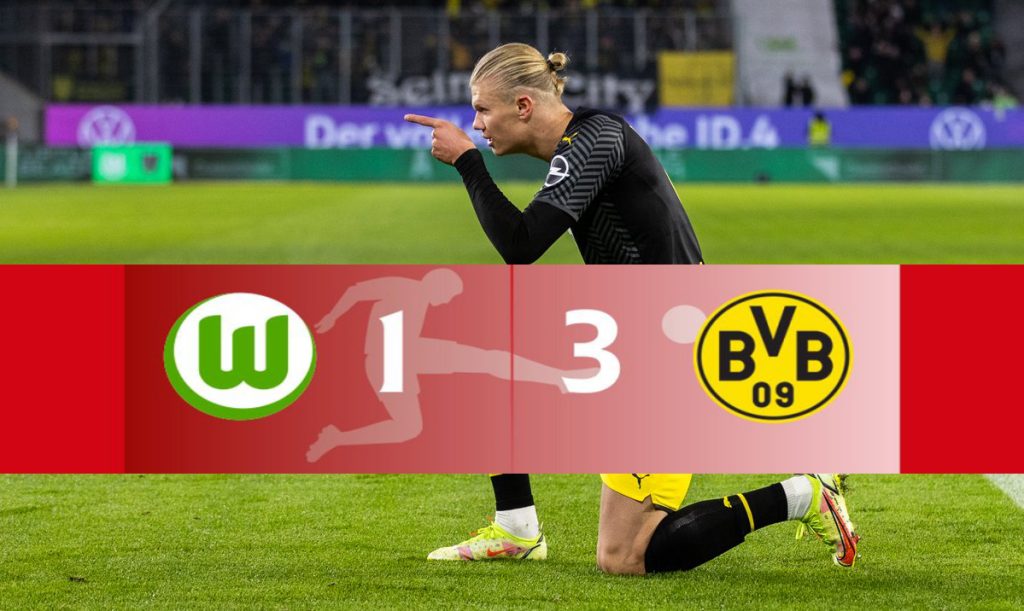 Wolfsburg 1-3 Borussia Dortmund