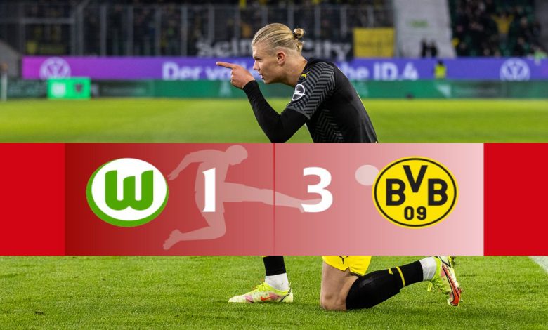 Wolfsburg 1-3 Borussia Dortmund