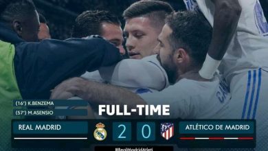 Real Madrid Atletico Madrid