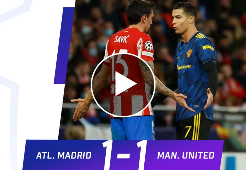 Atletico Madrid Vs Man United