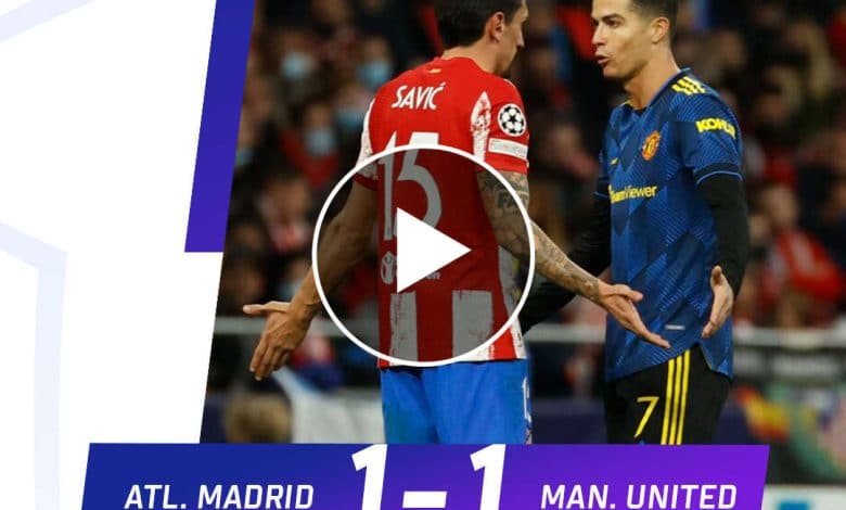 Atletico Madrid Vs Man United