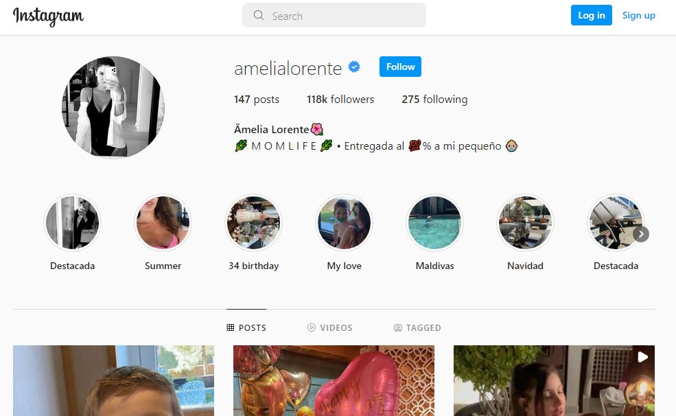 Amelia Instagram