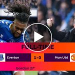 Everton Vs Man United