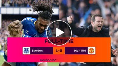 Everton Vs Man United