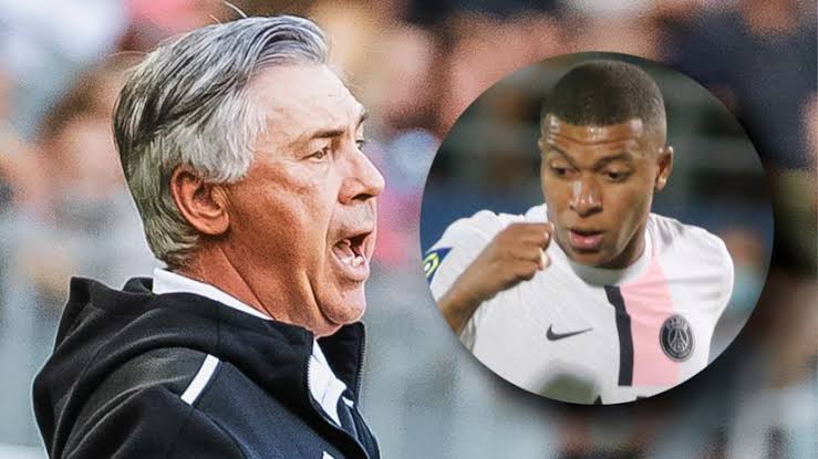 Ancelotti mbappe