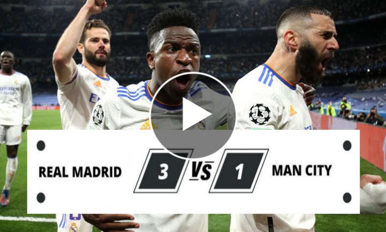 Real Madrid Vs Man City