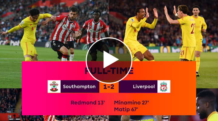 Southampton Vs Liverpool