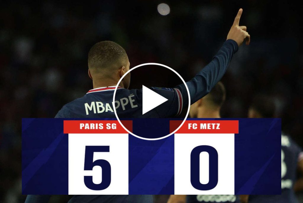 PSG Vs Metz