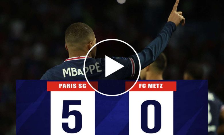 PSG Vs Metz