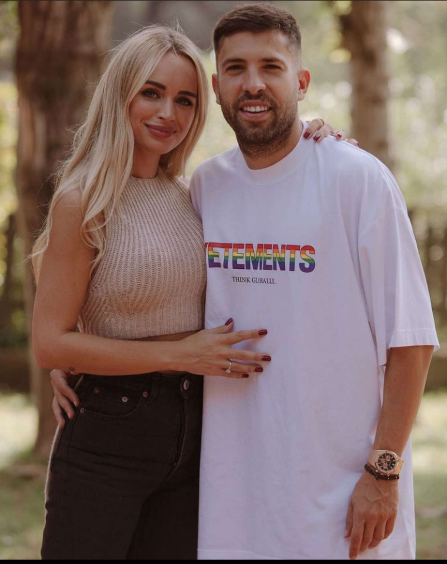 Jordi Alba Wife 