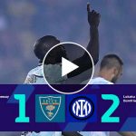 Leece Vs Inter Milan