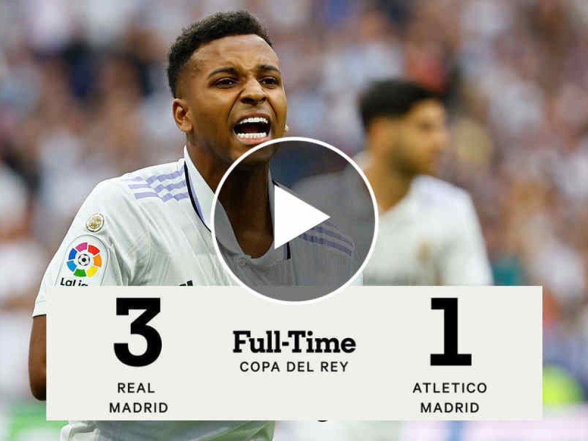 FT: Real Madrid 3-1 Atletico Madrid, Los Win DERBY! (VIDEO HIGHLIGHTS) - MySportDab