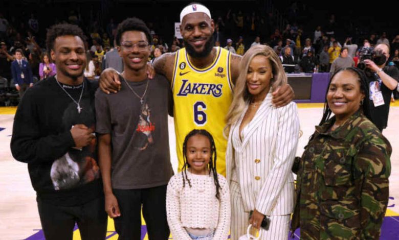 Lebron James Family
