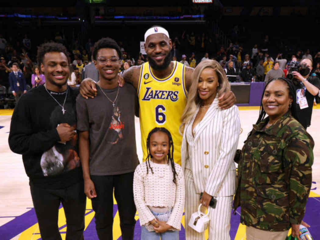 Lebron James Family