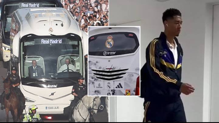 Real Madrid Team Bus