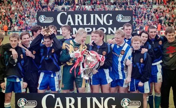  1995/96 - Manchester Utd and Newcastle
