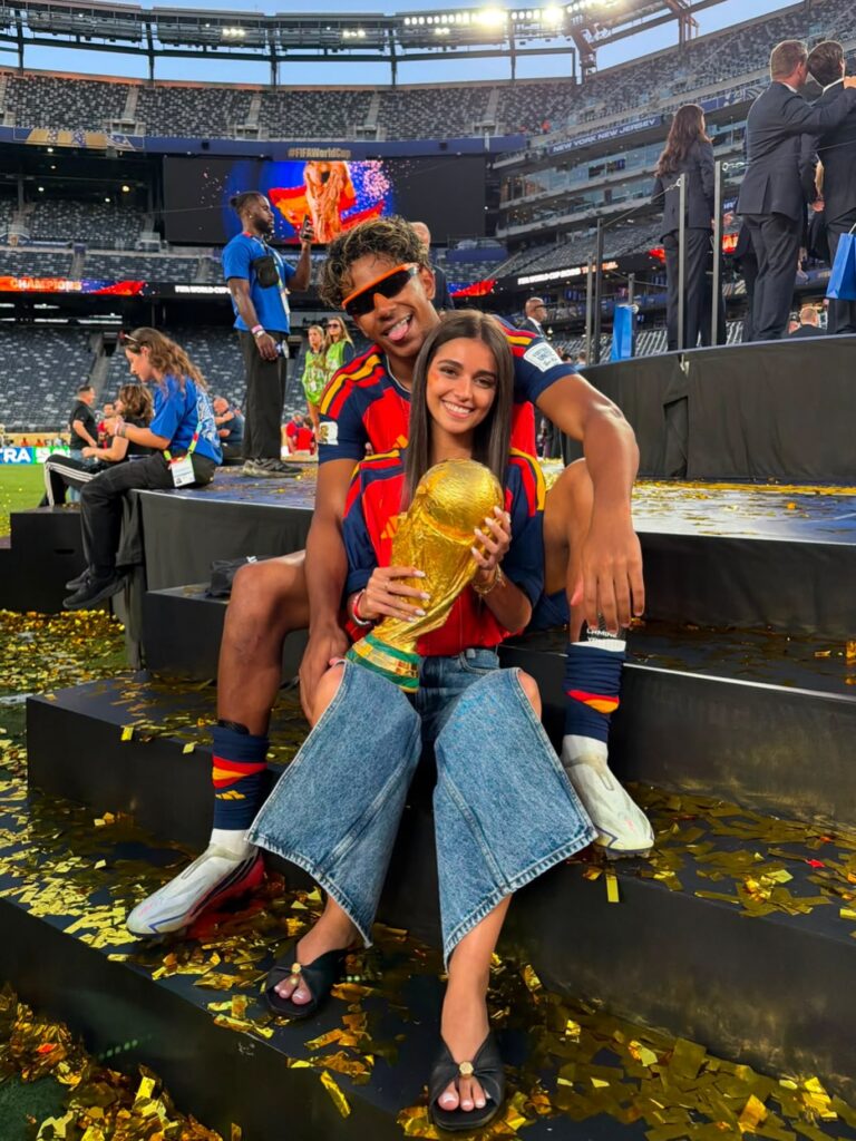 Lamine Yamal's Girlfriend Ines Garcia