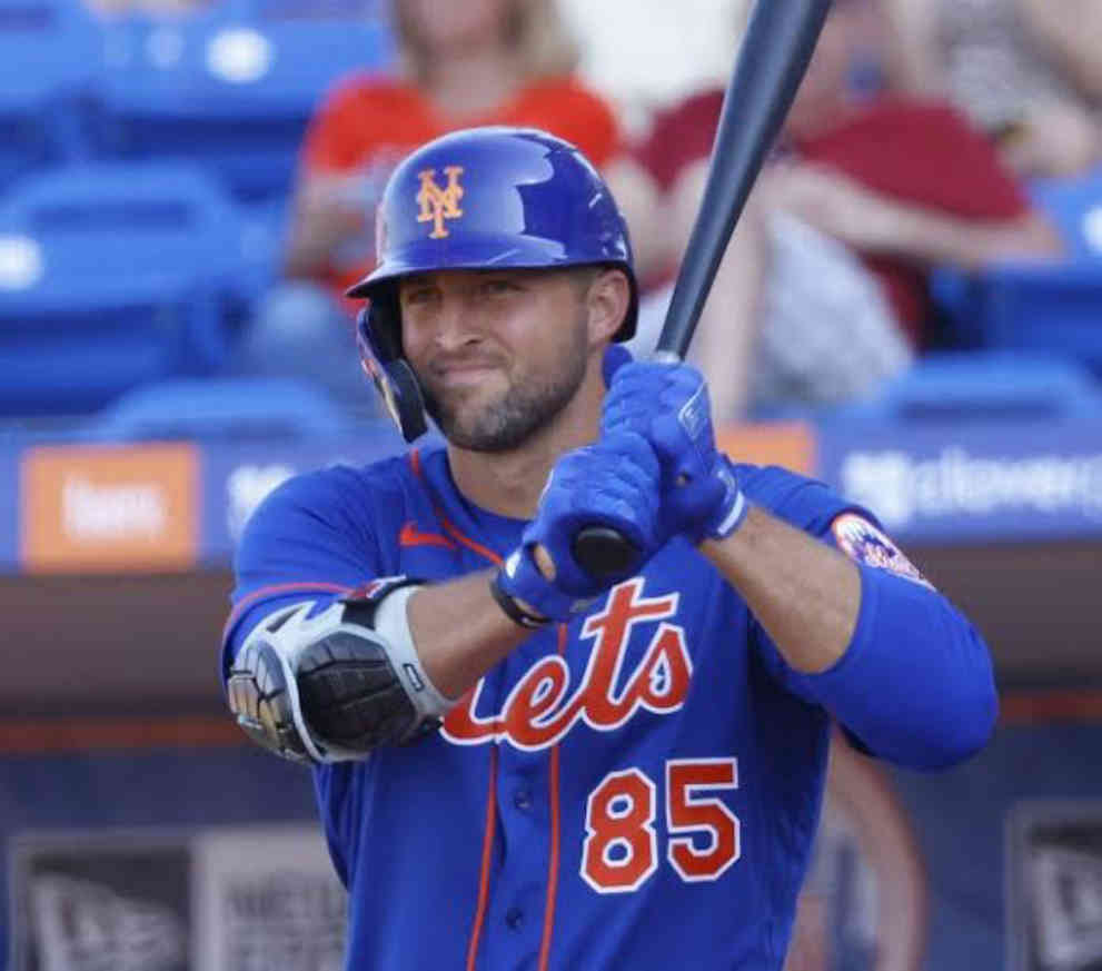 Tebow Baseball Career