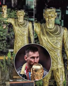 Messi Statue in India