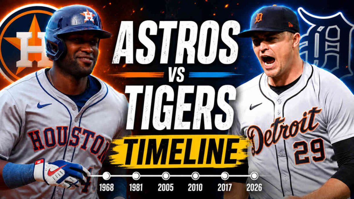Houston Astros Vs Detroit Tigers Timeline