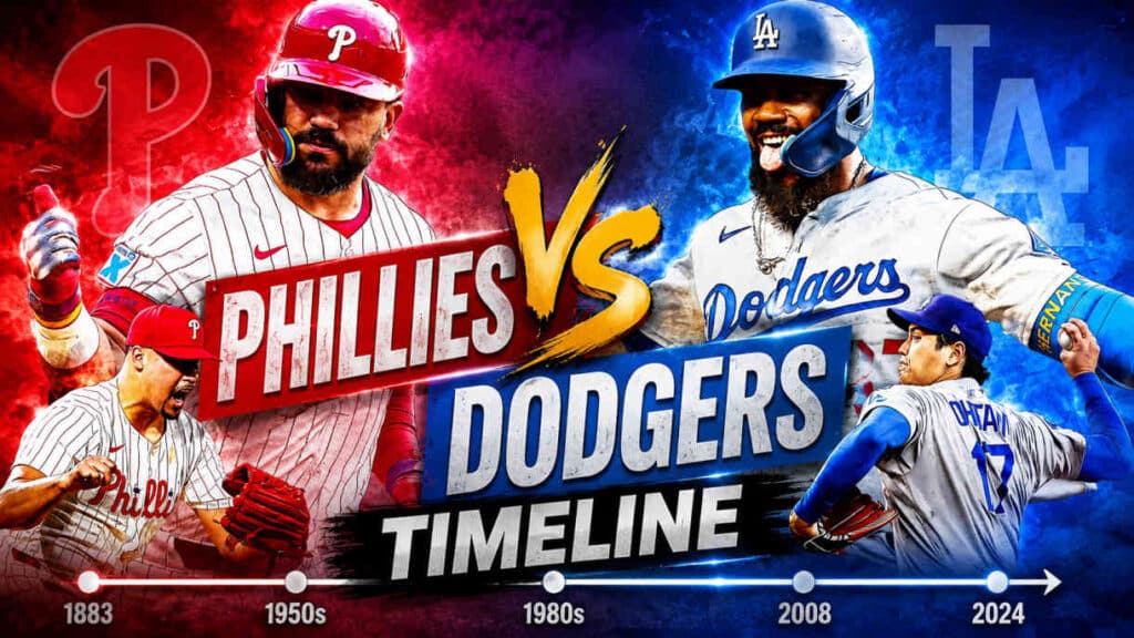 Phillies Vs Dodgers Timeline