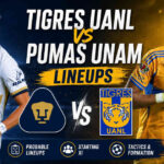 Tigres Uanl Vs Pumas Unam Lineups