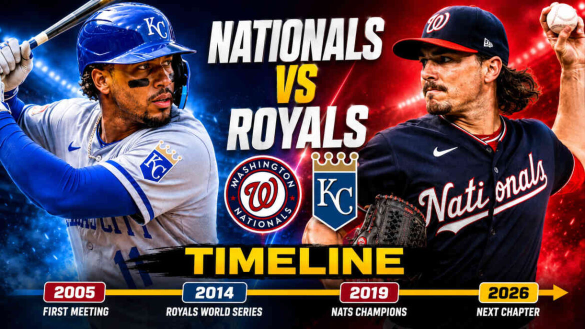 Washington Nationals Vs Kansas City Royals Timeline