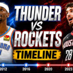 Oklahoma City Thunder Vs Houston Rockets Timeline