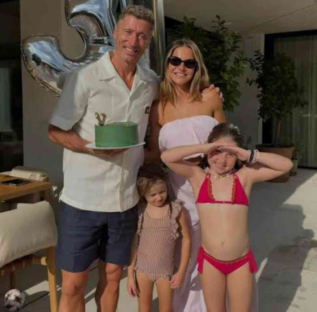 Anna Lewandowska Family