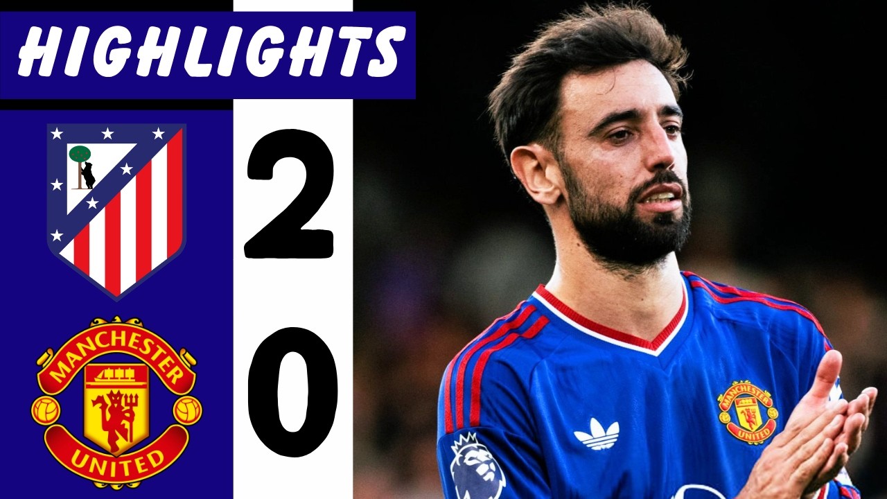 Atletico Madrid 2-0 Manchester United: Lookman Strikes As Devils Suffer Defeat